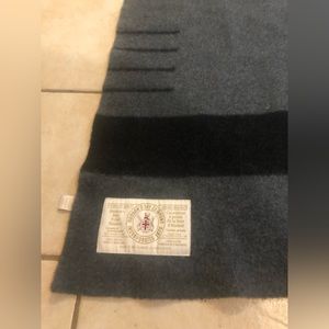 Hudson Bay 4 point 100% wool blanket made in England MINT